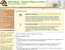 Tablet Screenshot of erap.pu.it