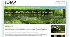 Desktop Screenshot of erap.co.uk